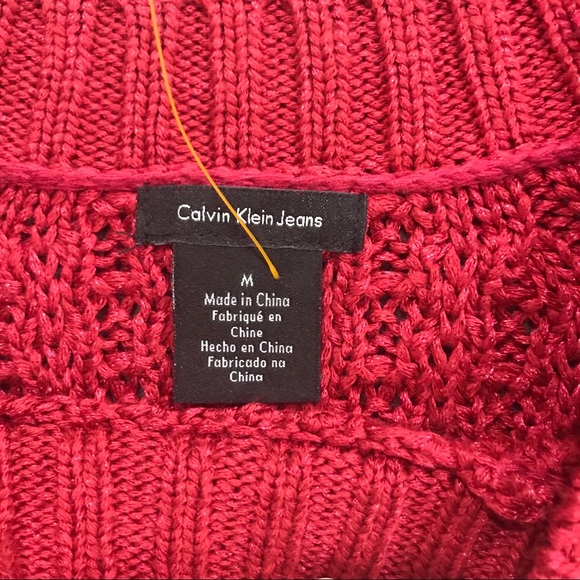 Calvin Klein sweater size M - Picture 4 of 8